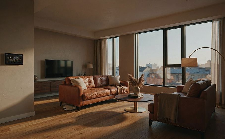 Salón de apartamento de alto standing